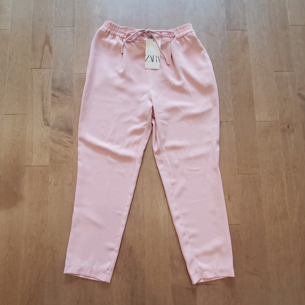 NWT Zara Pink Dress Pants Size XS